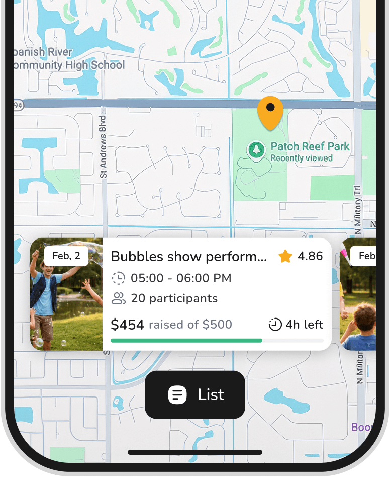 Discover fun events near you